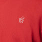 SimplyComplicated - SCRIPT KNIT L/S TEE - RED