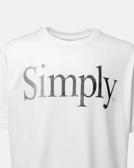 【RESTOCK】SimplyComplicated Simply©︎ TEE - WHITE