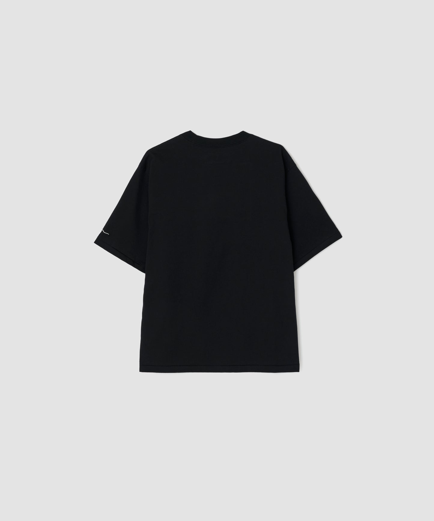 JOHN MASON SMITH / JANE SMITH - DEAR OLD FRIENDS FLOCKY S/S T-SHIRT - BLACK