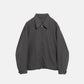 SimplyComplicated - EVERYDAY VIRGIN WOOL SHIRT JACKET - CHARCOAL