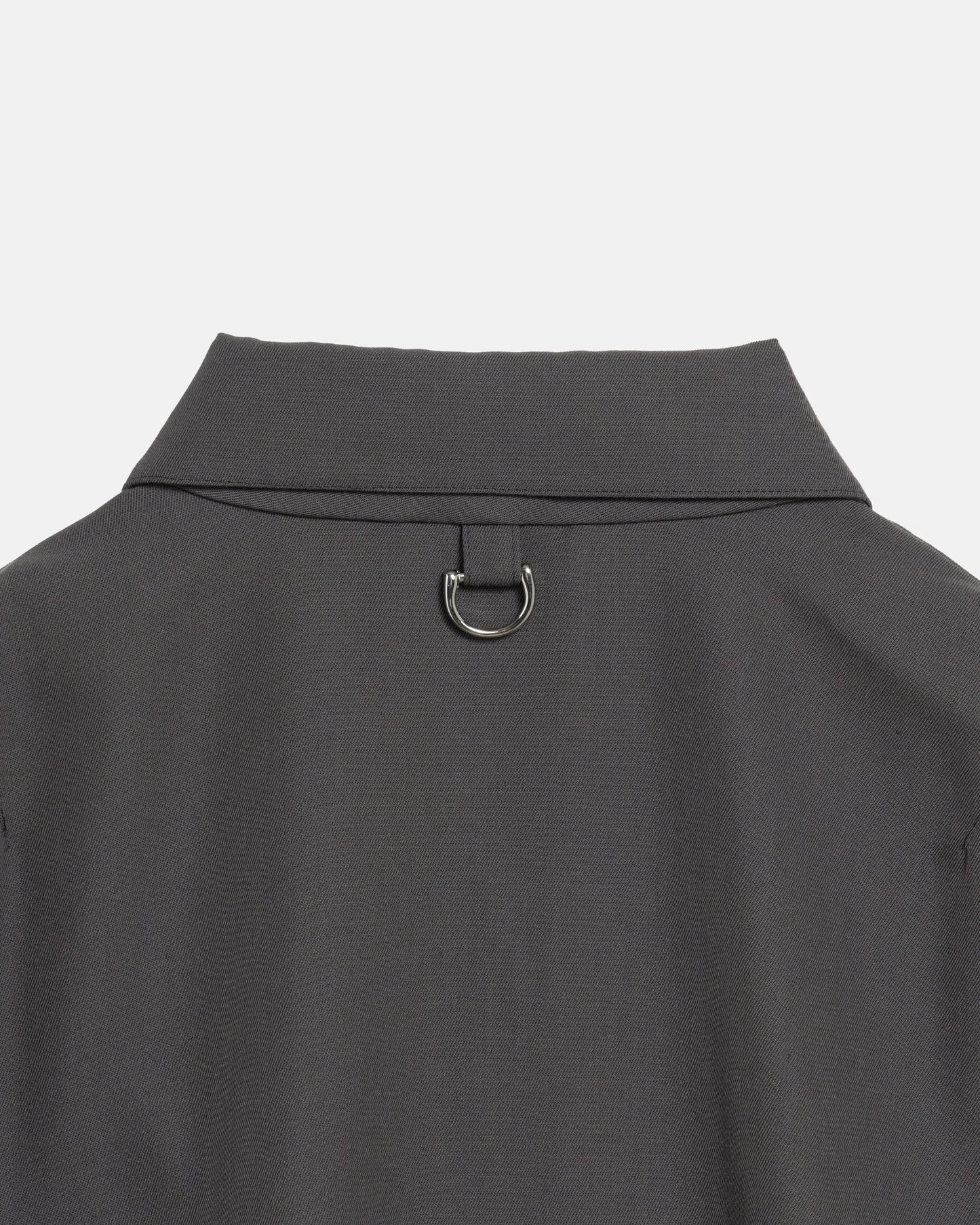 SimplyComplicated - EVERYDAY VIRGIN WOOL SHIRT JACKET - CHARCOAL