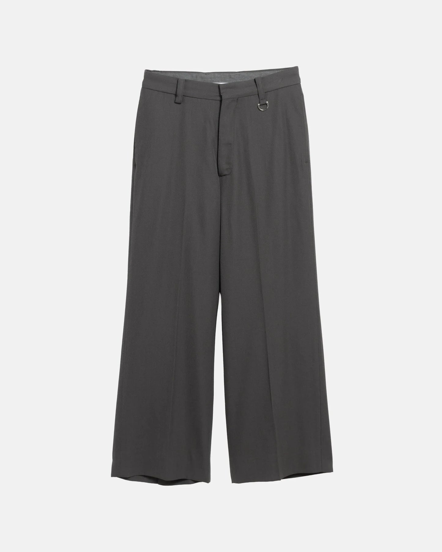 SimplyComplicated - EVERYDAY VIRGIN WOOL TROUSERS - CHARCOAL