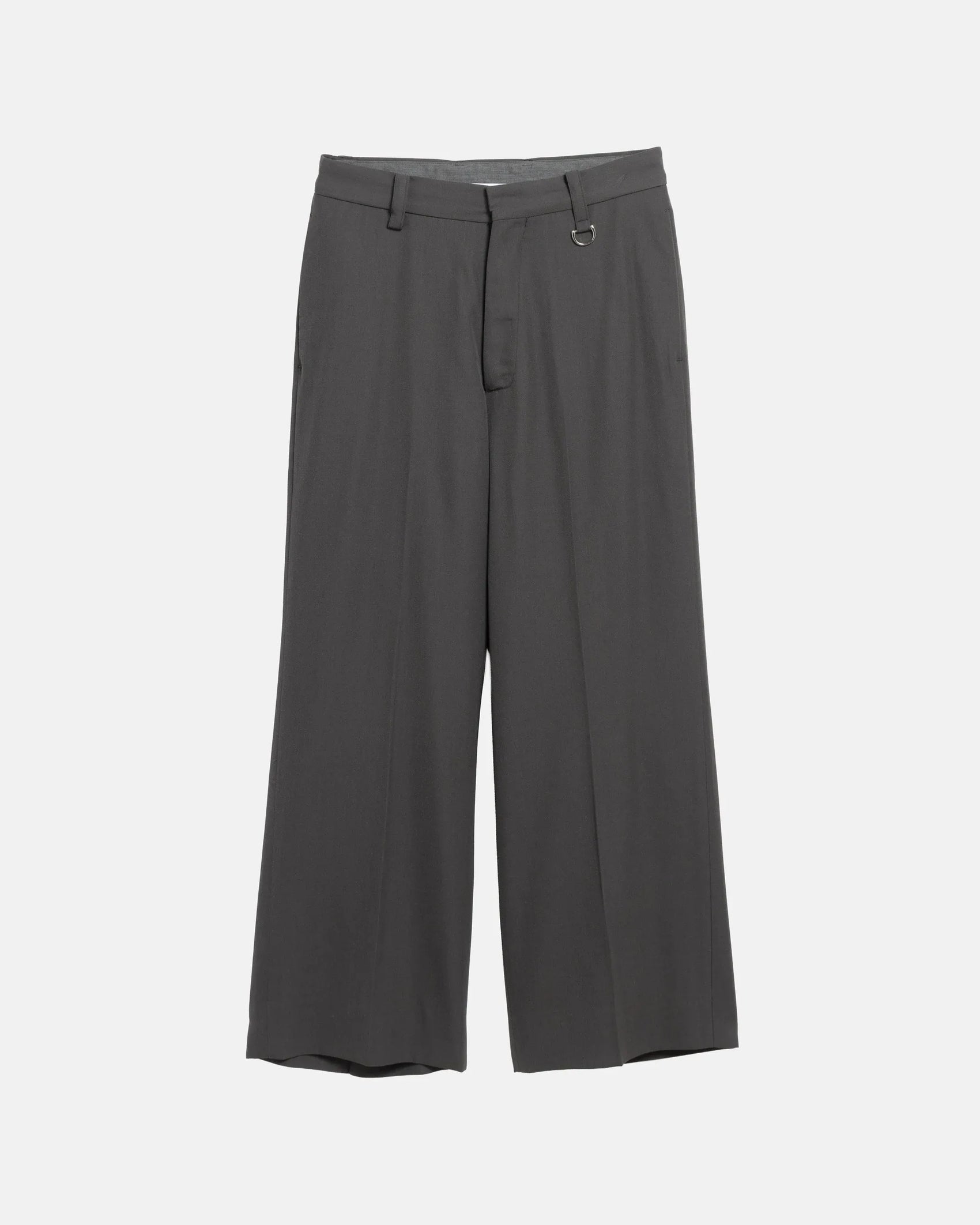 SimplyComplicated - EVERYDAY VIRGIN WOOL TROUSERS - CHARCOAL