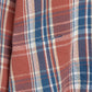 SimplyComplicated - RAW EDGE CHECK SHIRT - RED CHECK