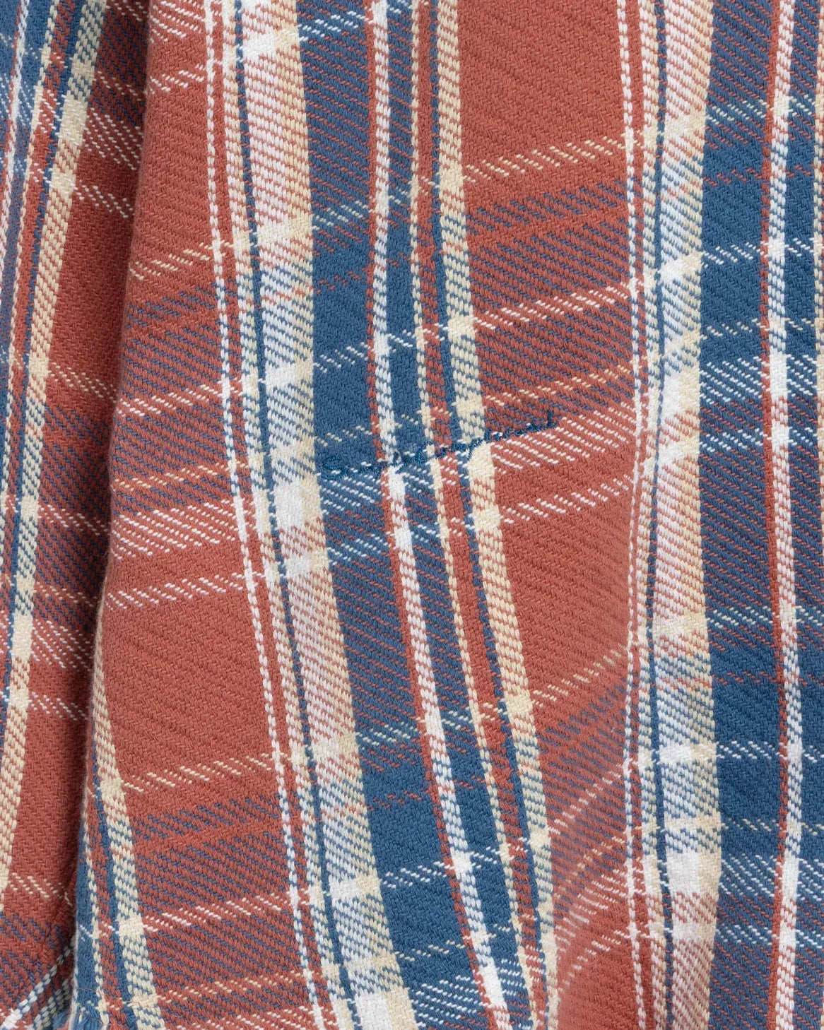 SimplyComplicated - RAW EDGE CHECK SHIRT - RED CHECK