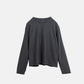 SimplyComplicated - SLAB L/S TEE - CHARCOAL