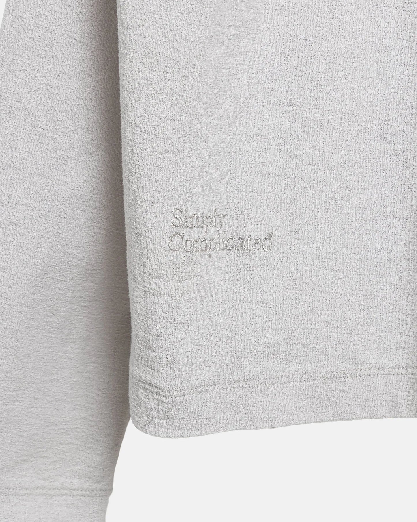 SimplyComplicated - SLAB L/S TEE - MIST