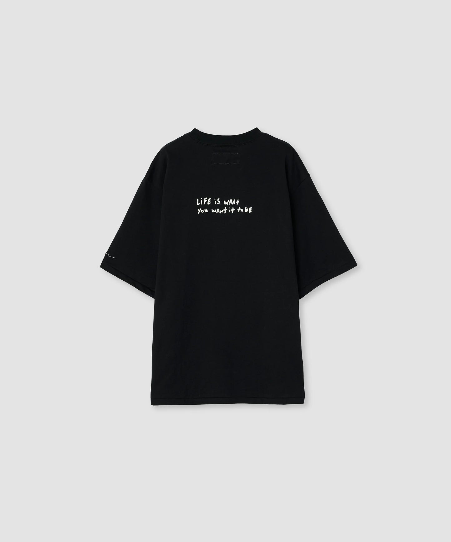 JOHN MASON SMITH / JANE SMITH - JAI TANJU BE INSANE S/S T-SHIRT - BLACK