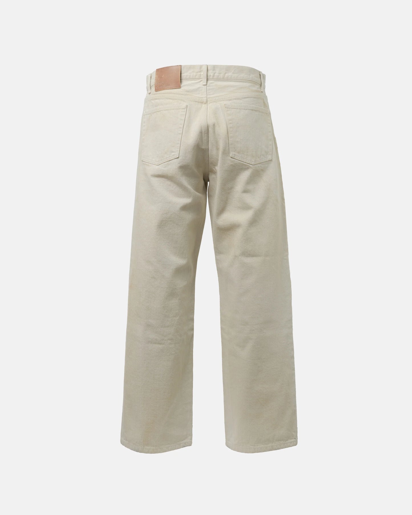 SimplyComplicated - BF SELVEDGE JEAN - BEIGE