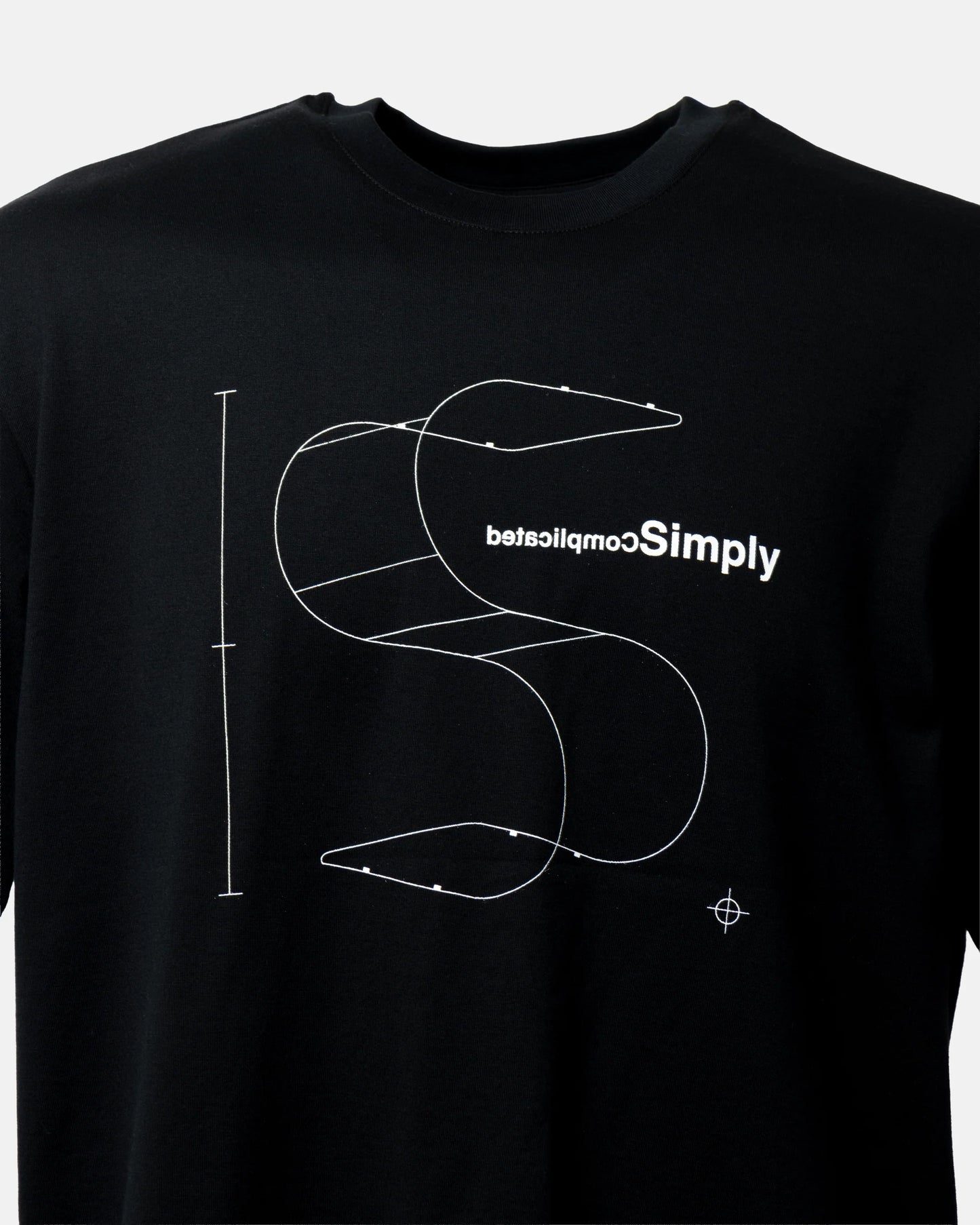 SimplyComplicated - CHAIR TEE - BLACK