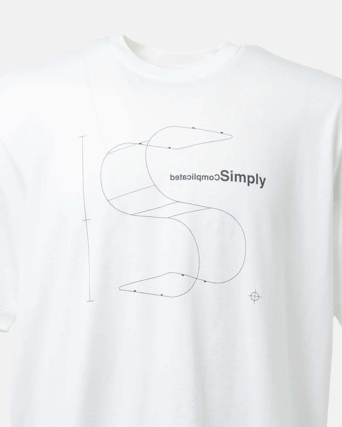 SimplyComplicated - CHAIR TEE - WHITE
