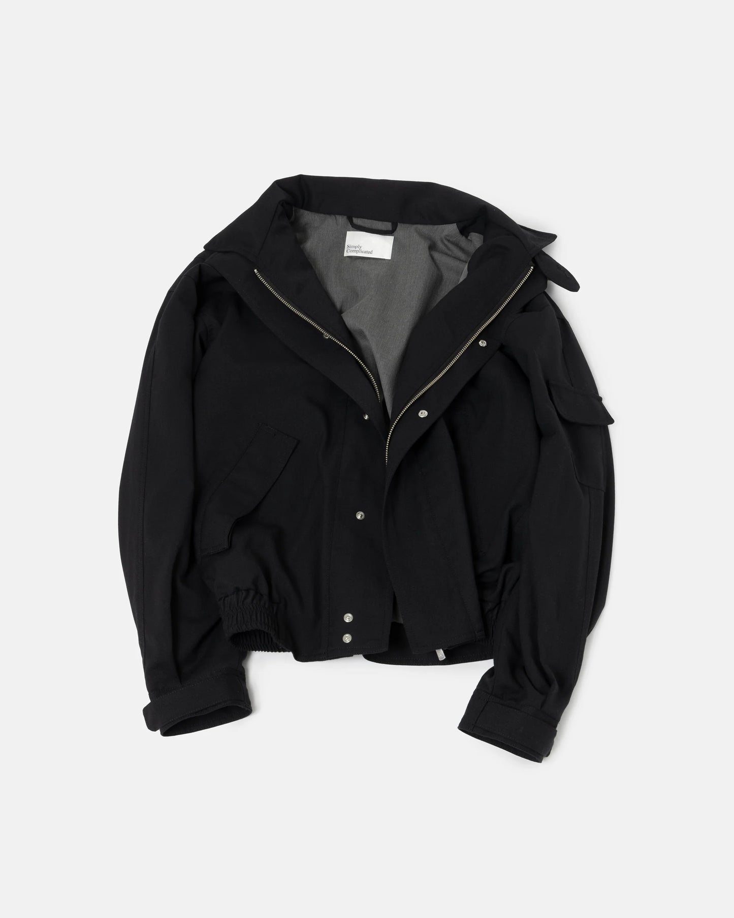 SimplyComplicated- DIRECTOR JACKET - BLACK