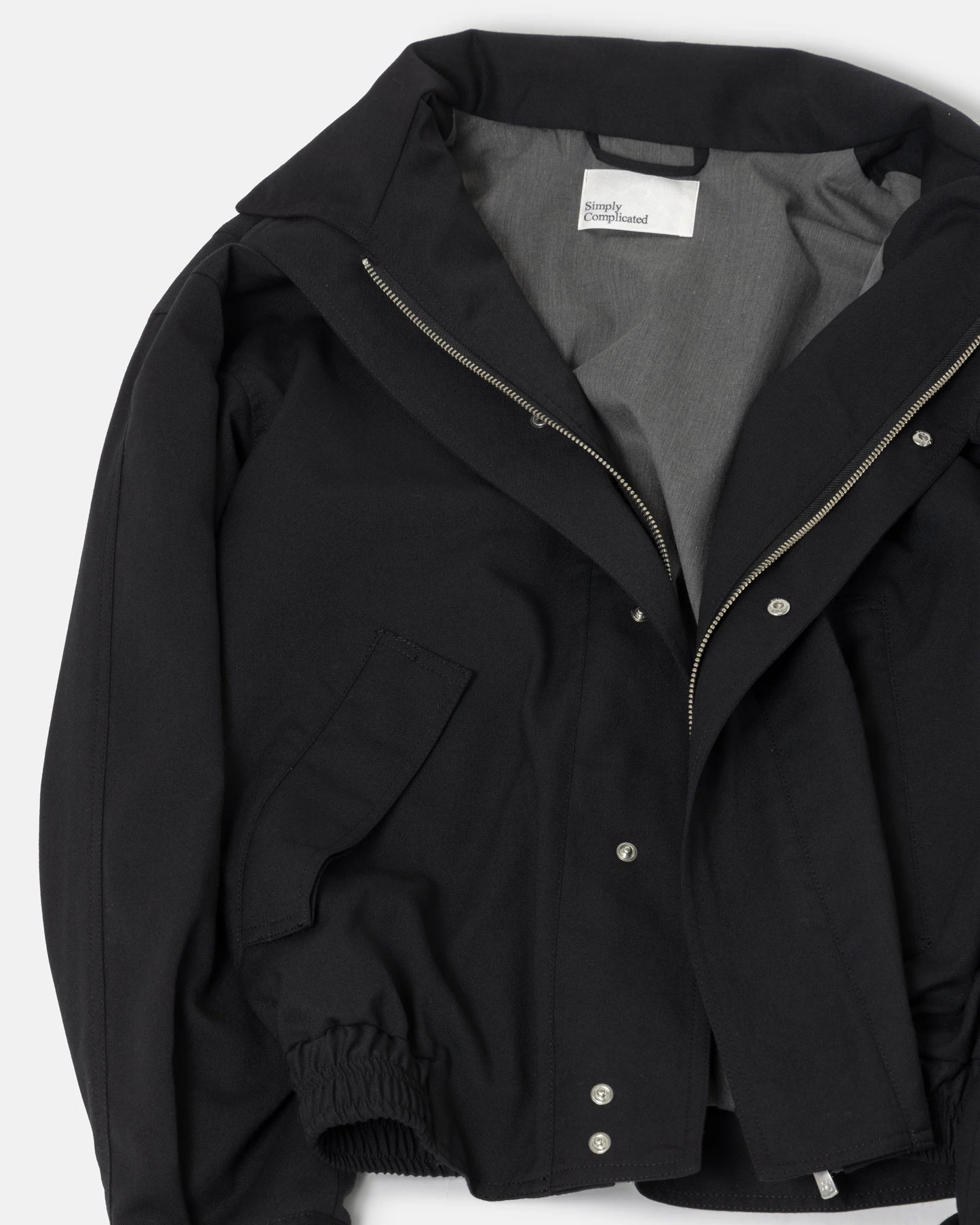 SimplyComplicated- DIRECTOR JACKET - BLACK