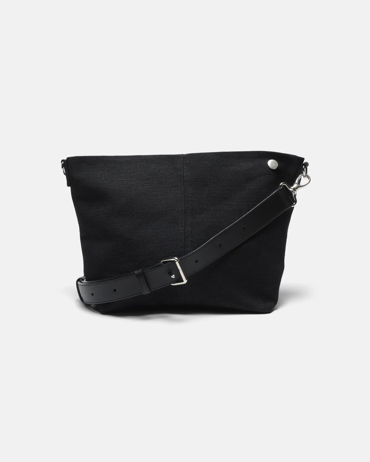 SimplyComplicated - JUTE CANVAS MINI BAG - BLACK