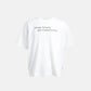 SimplyComlicated - MESSAGE TEE - WHITE