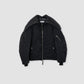 JOHN MASON SMITH / JANE SMITH - 40d NYLON TAFFETA TACTICAL ZIP BLOUSON - BLACK