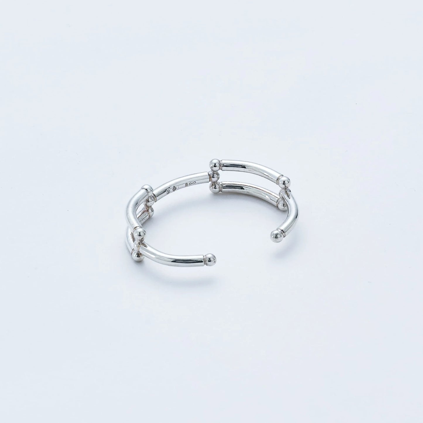 WAKAN SILVER SMITH - Breastplate Bangle - SILVER