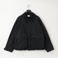 KANEMASA PHIL. - 36G Fine Sweat Work Jacket - BLACK DYE