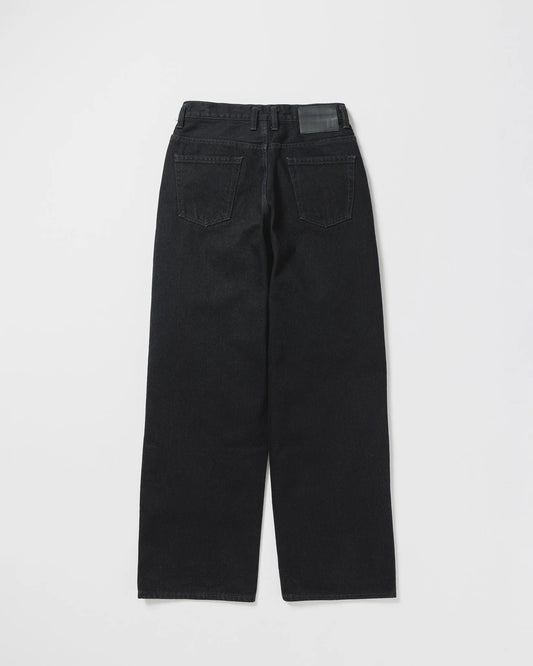 nakedgauge - ONE WASH BLACK DENIM ASHLEY JEANS - BLACK