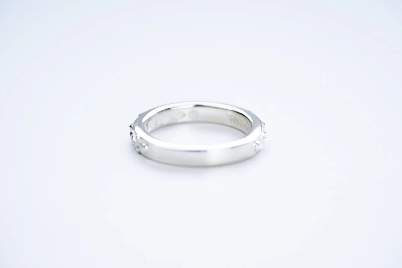 WAKAN SILVER SMITH - Mebiusu pattern ring - SILVER