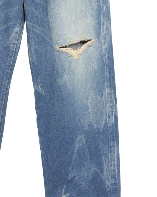 SimplyComplicated - 7YEAR HEMP SELVEDGE JEANS - WASHED INDIGO