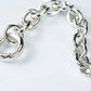 WAKAN SILVER SMITH - Hook connect bracelet gradually (XLARGE) - SILVER