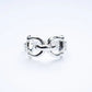 WAKAN SILVER SMITH - Horse bit ring - SILVER