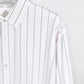 KANEMASA PHIL. - 46G Atmosphere Stripe Shirt - WHITE(Nova White)