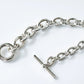 WAKAN SILVER SMITH - Hook connect bracelet gradually (XLARGE) - SILVER