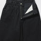 nakedgauge - ONE WASH BLACK DENIM ASHLEY JEANS - BLACK