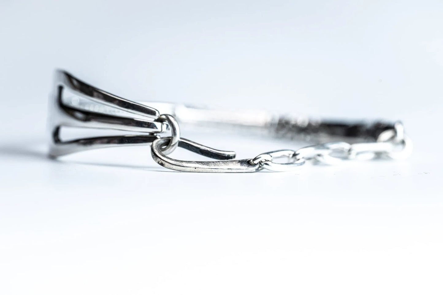 WAKAN SILVER SMITH - Antique fork bracelet - SILVER