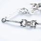 WAKAN SILVER SMITH - Horse bit bracelet (elongated) - SILVER