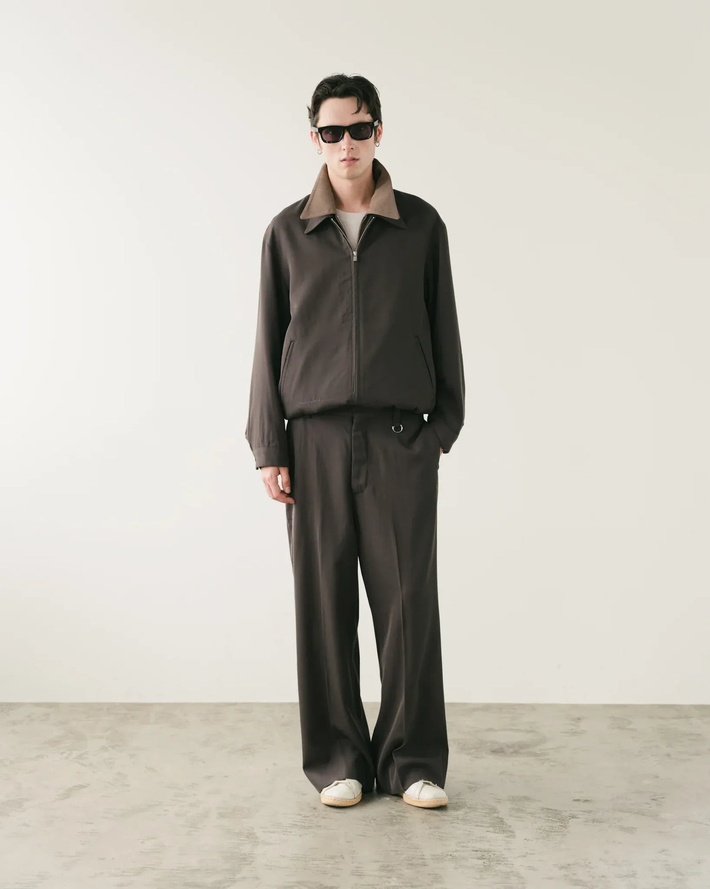 SimplyComplicated - EVERYDAY VIRGIN WOOL SHIRT JACKET - CHARCOAL