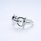 WAKAN SILVER SMITH - Horse bit ring - SILVER