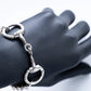 WAKAN SILVER SMITH - Horse bit bracelet L - SILVER