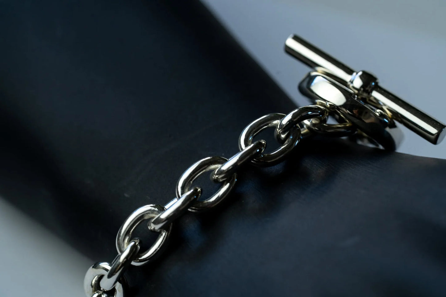 WAKAN SILVER SMITH - Hook connect bracelet (Medium) - SILVER