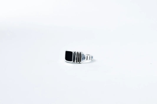 WAKAN SILVER SMITH - Brick ring【Signet】 - SILVER