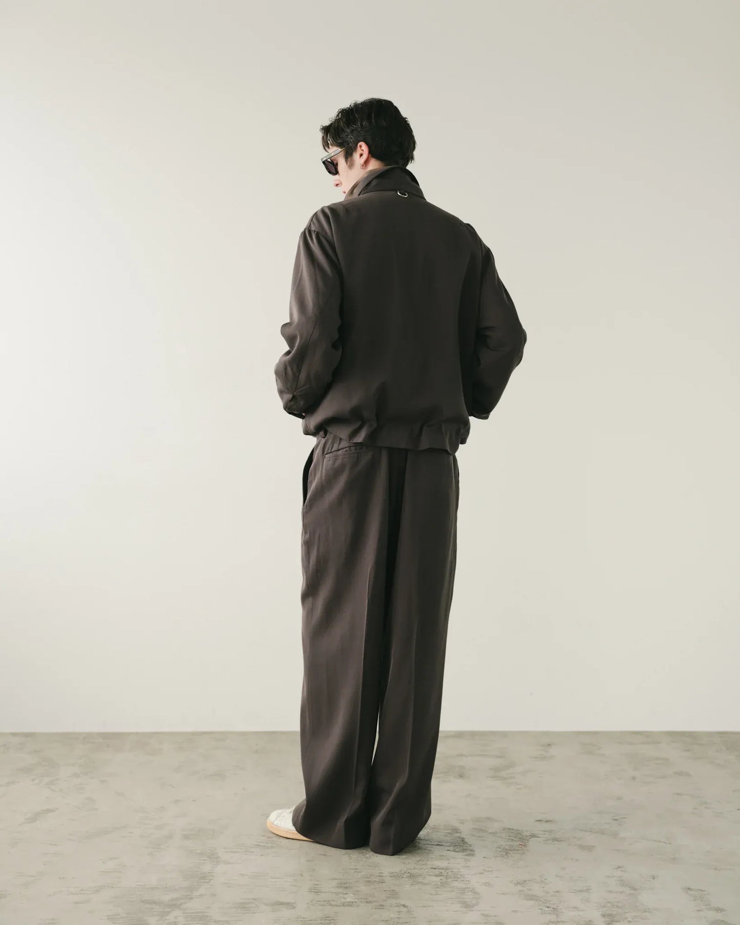 SimplyComplicated - EVERYDAY VIRGIN WOOL SHIRT JACKET - CHARCOAL