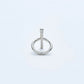 WAKAN SILVER SMITH - Breastplate Ring (Cross) - SILVER