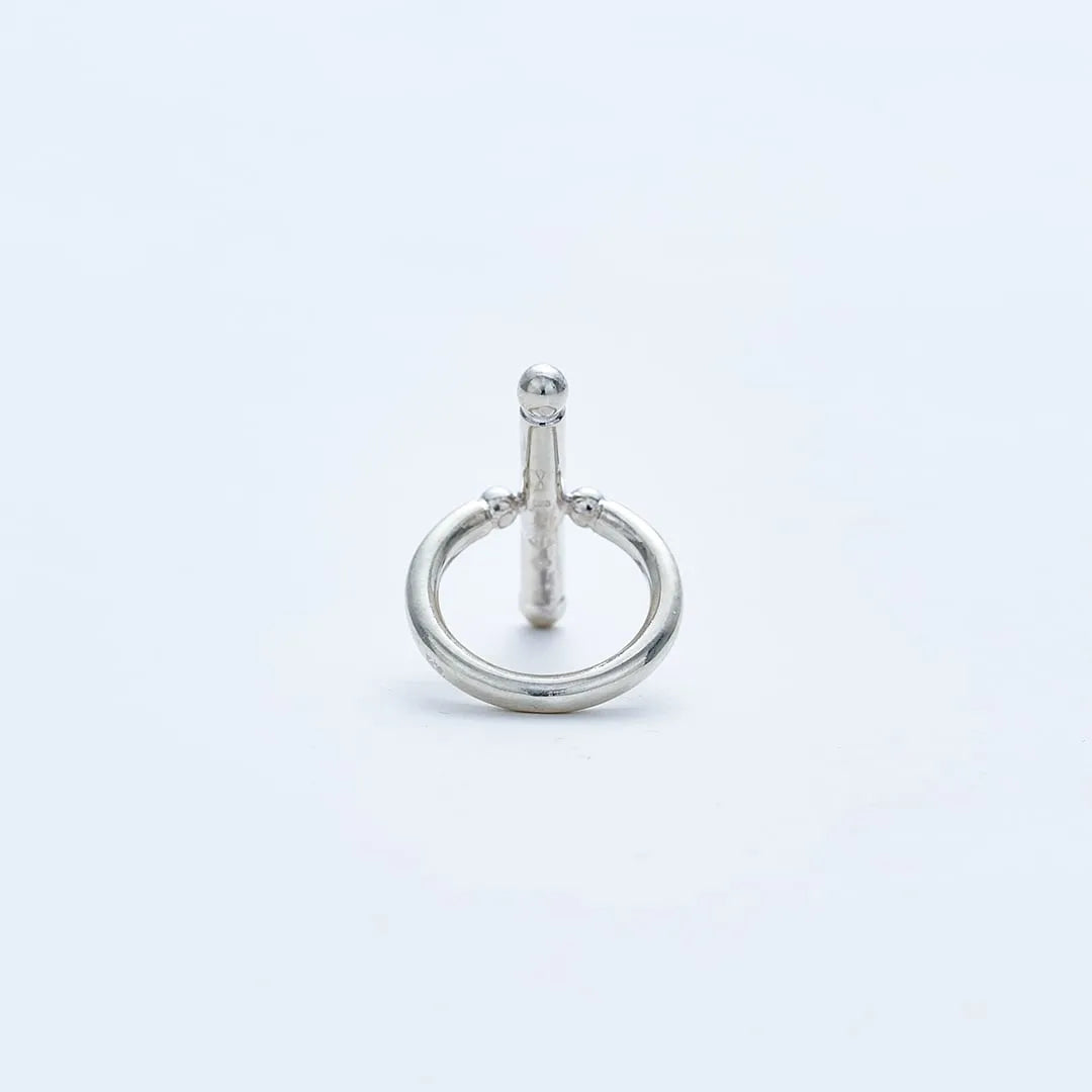 WAKAN SILVER SMITH - Breastplate Ring (Cross) - SILVER