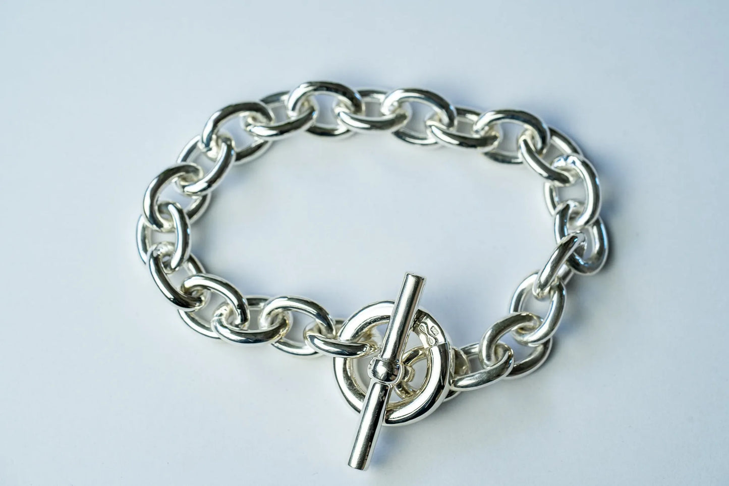 WAKAN SILVER SMITH - Hook connect bracelet (Large) - SILVER