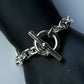 WAKAN SILVER SMITH - Hook connect bracelet (Medium) - SILVER