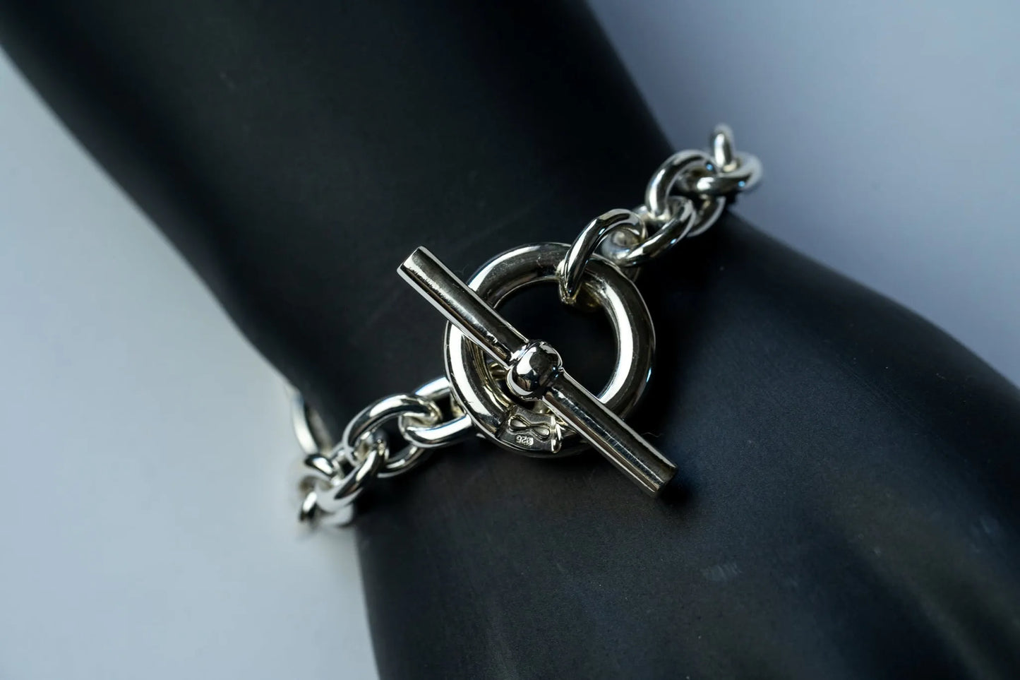 WAKAN SILVER SMITH - Hook connect bracelet (Medium) - SILVER