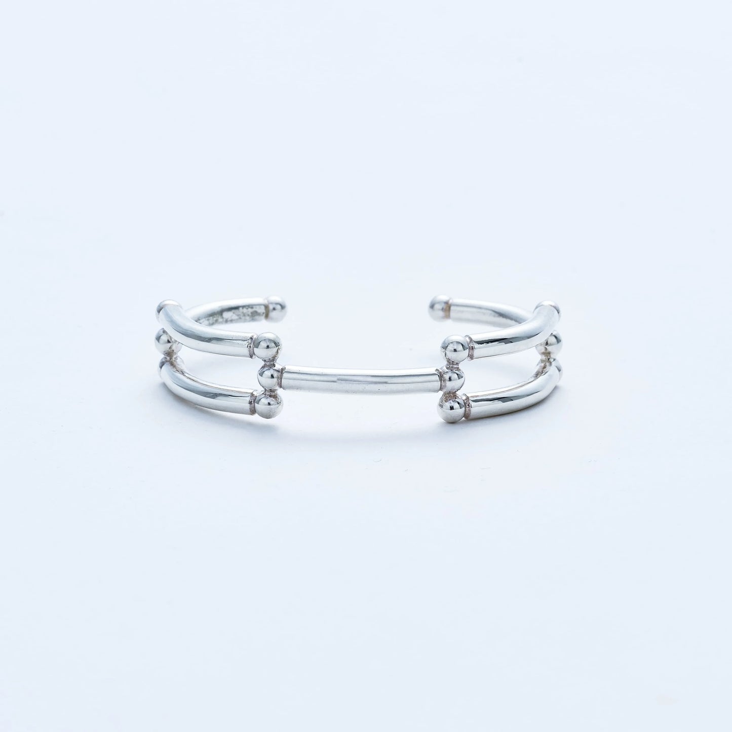 WAKAN SILVER SMITH - Breastplate Bangle - SILVER