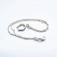 WAKAN SILVER SMITH - K10 Horse shoe combination bracelet (TYPE A) - SILVER