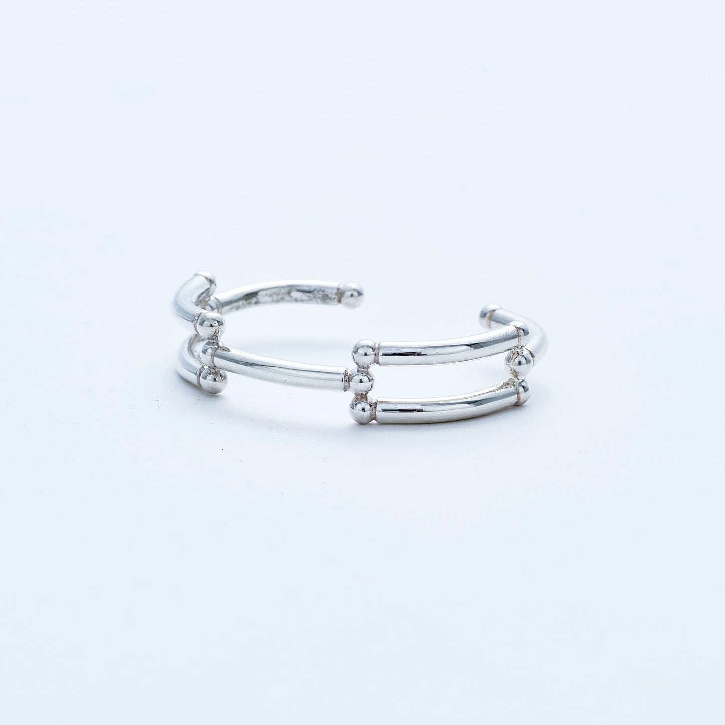 WAKAN SILVER SMITH - Breastplate Bangle - SILVER