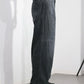 JOHN MASON SMITH / JANE SMITH - 8W COTTON CORDUROY TUCK 5 POCKET PANTS - GRAY