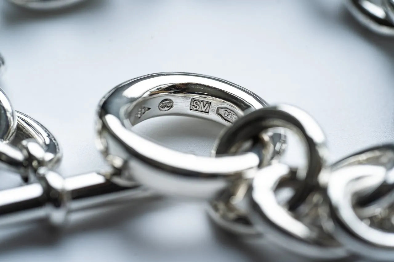 WAKAN SILVER SMITH - Hook connect bracelet (Small) - SILVER