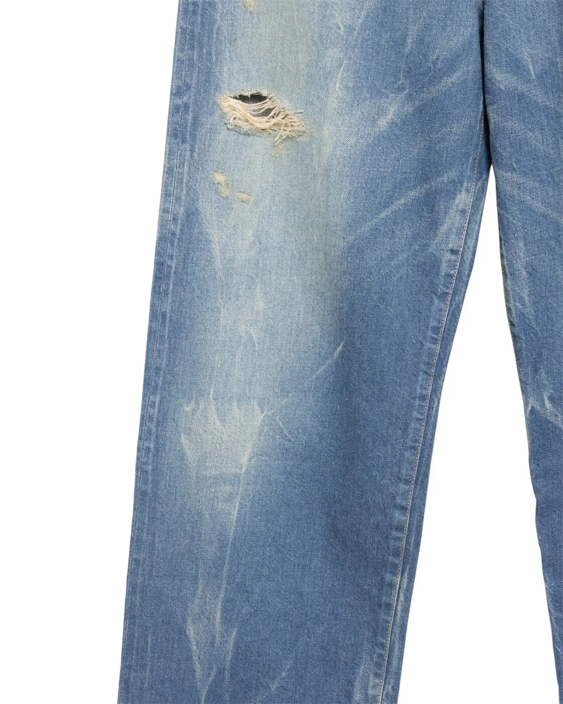 SimplyComplicated - 7YEAR HEMP SELVEDGE JEANS - WASHED INDIGO