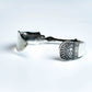 WAKAN SILVER SMITH - Cutlery Butter Knife Bangle (燻し仕上げ) - SILVER